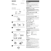 Sony MDR-EX86LP manual cover