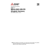 Mitsubishi Electric MES3 SW1 DR FR manual cover