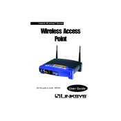 Linksys WAP54A Wireless Access Point manual cover