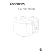 Goodmans B&M 2.5L Fryer 320143 manual cover