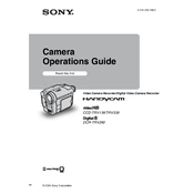 Sony CCD-TRV138 manual cover