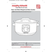 Morphy Richards 460020 manual cover