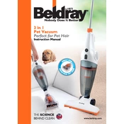 Beldray BEL0311V2PT 3 in 1 Pet Vacuum manual cover