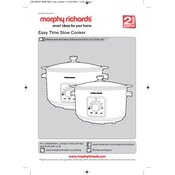 Morphy Richards 460021 manual cover