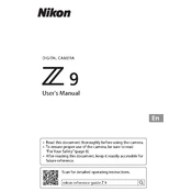 Nikon Z 9 manual cover