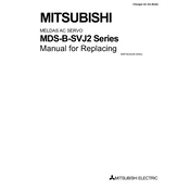 Mitsubishi Electric Meldas MDS B SVJ2 Series Users manual cover