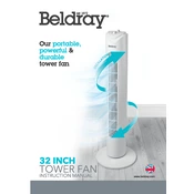 Beldray EH3410 32 Inch Tower Fan manual cover