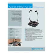 Sennheiser Set 50 TV manual cover