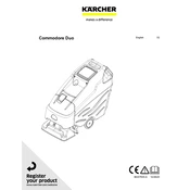 Karcher Commodore Duo 1.008-002.0 manual cover