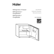 Haier HC17SG42RB manual cover