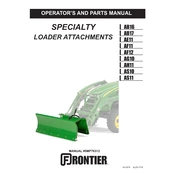 John Deere AB16, AB17, AE11, AF11, AF12 manual cover