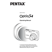 Ricoh Pentax Optio S4 manual cover