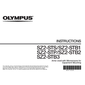 Olympus SZ2 STS SZ2 STB1 SZ2 STP SZ2 STB2 SZ2 STB3 manual cover