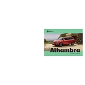 Seat Alhambra 2020 manual cover