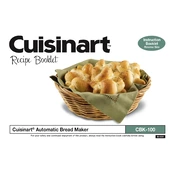 Cuisinart CBK-100 manual cover