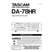 Tascam DA-78HR