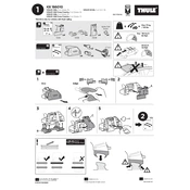 Thule 186010 manual cover