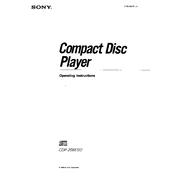 Sony CDP-208ESD manual cover