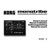 KORG monotribe manual cover