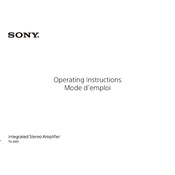 Sony TA-A1ES manual cover