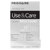 Frigidaire FGWC5233TS manual cover