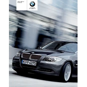 BMW 325i Sedan 3 Series 2006 manual cover