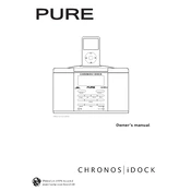 Pure Chronos iDOCK manual cover