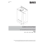 Baxi 412 Heat manual cover