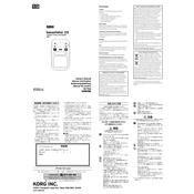 KORG Kaossilator 2S manual cover