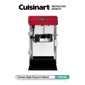 Cuisinart CPM-28 manual cover