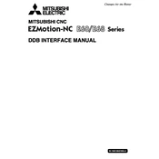 Mitsubishi Electric CNC EZMotion NC E60, E68 Users manual cover