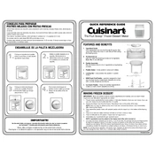 Cuisinart ICE-31 manual cover