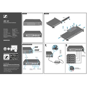 Sennheiser AC 41 manual cover