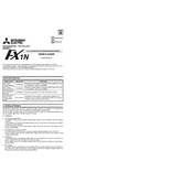 Mitsubishi Electric FX1N 485 BD, RS 485 manual cover