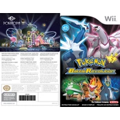 Nintendo Pokemon Battle Revolution manual cover