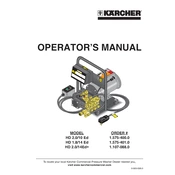 Karcher HD 1.8 14 Ed 1.575-401.0 manual cover