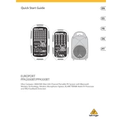 Behringer PPA500BT manual cover