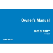 Honda Clarity Fuel Cell 2020