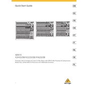 Behringer XENYX X2442USB manual cover