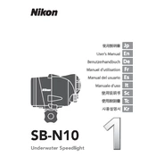 Nikon SB N10 manual cover