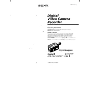 Sony DCR-TRV103 manual cover