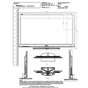 Sony KDL-40EX600 manual cover