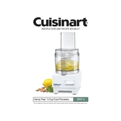 Cuisinart DFP-3 manual cover