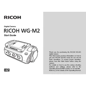 Ricoh WG-M2 manual cover