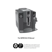 Jura Impressa C9 C90 One Touch Coffee Machine manual cover