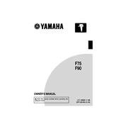 Yamaha F75LB manual cover