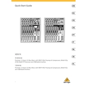 Behringer XENYX 1204USB manual cover