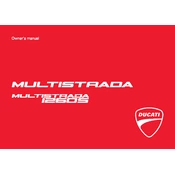 Ducati Multistrada 1260 S 2018 manual cover