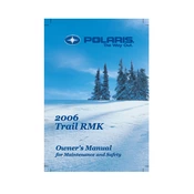 Polaris Trail RMK 2006 manual cover