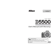 Nikon D5500 manual cover